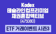 KODEX 테슬라인컴프리미엄채권혼합액티브 ETF 거래이벤트 시즌3